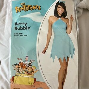 Easy Spirit Light Blue One Shoulder Dress costume